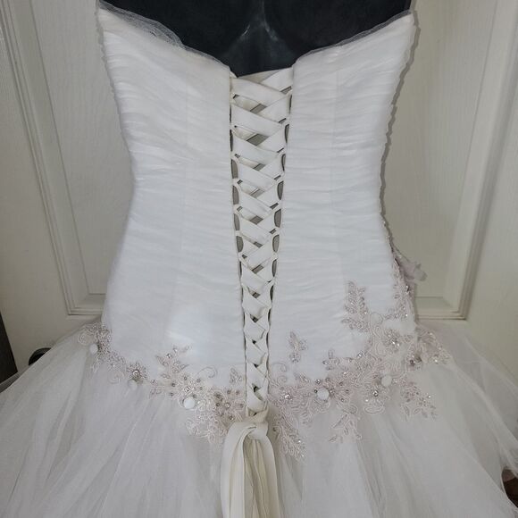 Alfred Angelo Disney Sleeping Beauty 238 Wedding Dress Size 0 - Picture 11 of 14